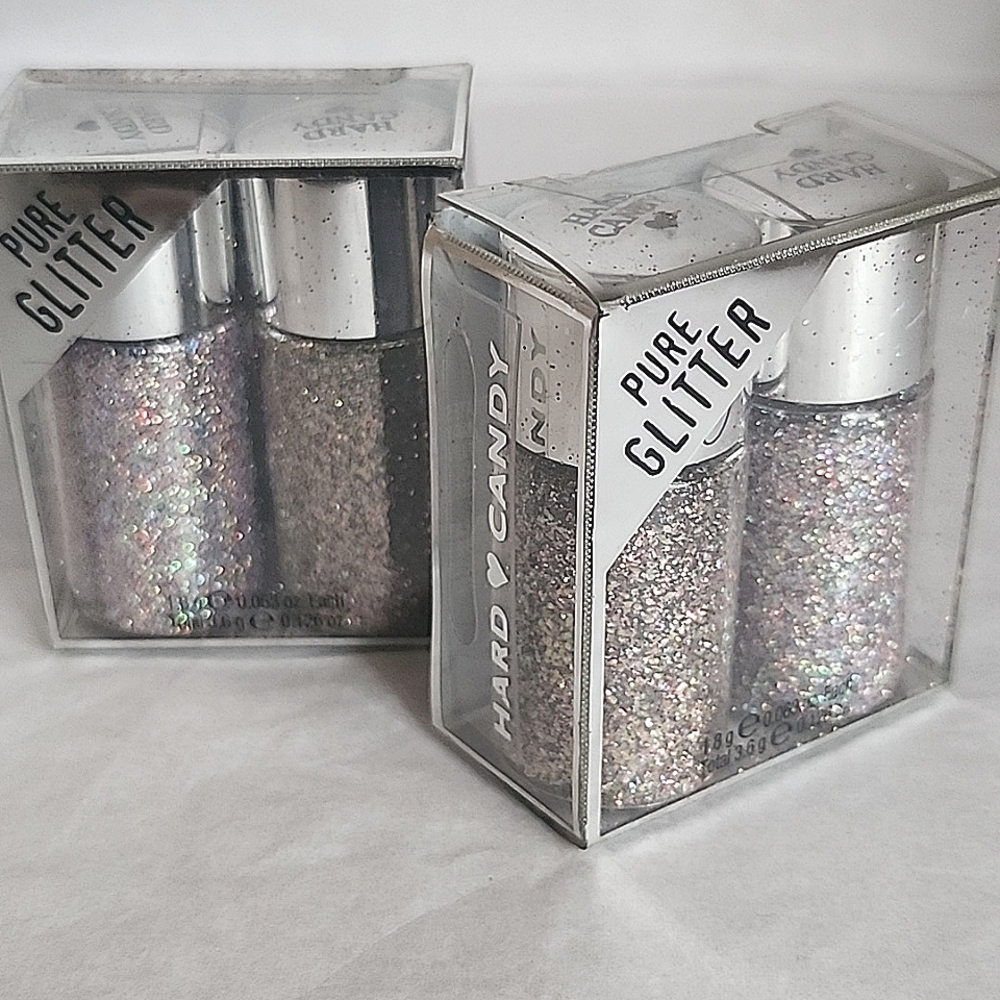 Hard Candy Poppin Pigments Pure Glitter Lot of 2(CITY CHIC)